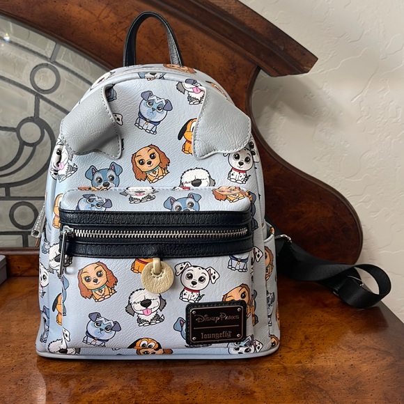 Loungefly Bags Disney Parks Loungefly Backpack In Disney Dogs Poshmark
